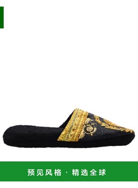香港直邮Versace 家居印花棉拖鞋 ZSLB00008ZCOSP052Z4800范思哲