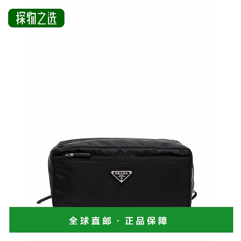 1h可退 香港直邮Prada 普拉达 男士 三角形徽标手拿包 2NA0292DMH