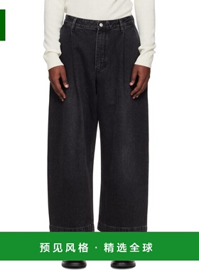 1h可退 香港直邮Studio Nicholson 男士 黑色 Puch 牛仔裤 PUCHSN