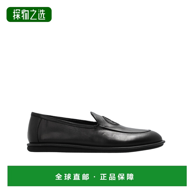 香港直邮Giorgio Armani 圆头乐福鞋 X2J162XF615