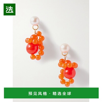 1h可退 香港直邮Completedworks 女士 vermeil, 再生金色珍珠珠饰