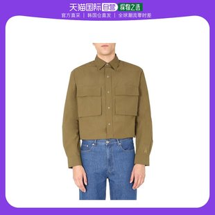 韩国直邮KENZO20FW长袖 9SA50BROWN 男FA65CH520 衬衫