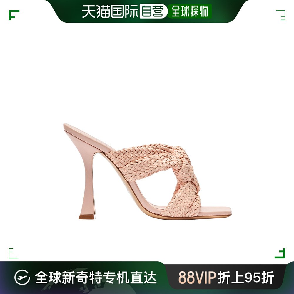 香港直邮Casadei Cesare交叉带高跟凉鞋 1M347X1001C2404