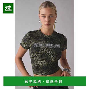 1h可退 【美国直邮】true religion 女士 上装T恤短袖