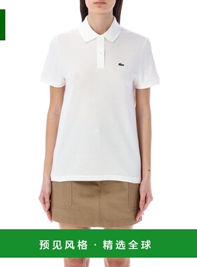 香港直邮LACOSTE 女士POLO衫 PF7839001 SS2023 白色 Classic pol