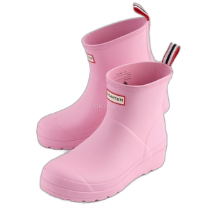 韩国直邮Hunter雨靴男女款防水防潮轻便防滑厚底简约加绒加厚保暖