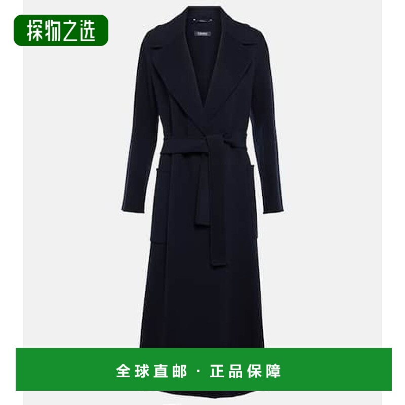 1h可退 香港直邮S-MAXM ARA 女士 Paolore 羊毛长袍大衣 001380