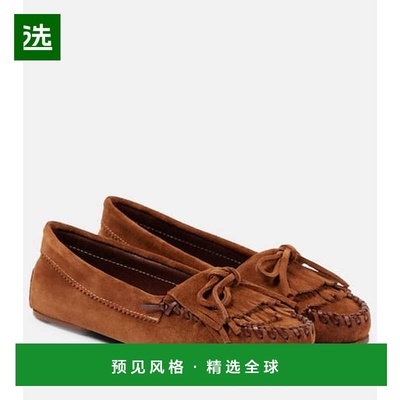 1h可退 香港直邮Paris Texas 女士 Indiana 绒面革乐福鞋