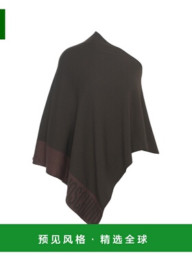 香港直邮MOSCHINO 女士披肩 30667M3348004 AW2025 黑色 Mantella