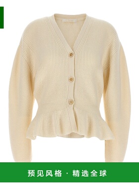 香港直邮Chloe V领长袖针织开衫 C23AMC07630