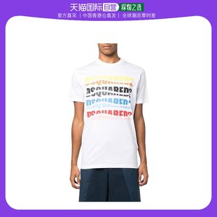 S74GD1092 香港直邮DSQUARED2 T恤 100 白色男士 S23009