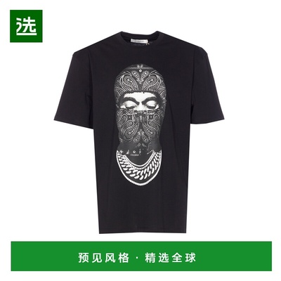 香港直邮IH NOM UH NIT 男士T恤 NUW25231009 AW2025 黑色