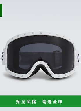 1h可退 香港直邮Celine 思琳 男士 徽标滑雪护目镜 white白色 舒