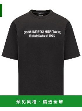 1h可退 香港直邮Dsquared2 二次方 男士 棉质T恤 S74GD1456D20020
