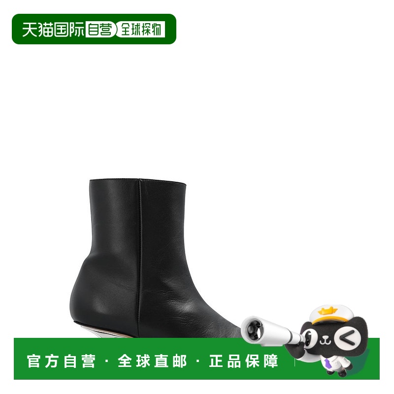 1h可退 香港直邮Marni 玛尼 女士 方头短筒靴 TCMS009904P4545