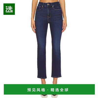 1h可退 香港直邮GOOD AMERICAN 女士 Good 经典款直筒牛仔裤 GCLS