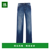 香港直邮DONDUP 蓝色 SS2025 女士休闲裤 DP427DF0292IO3800