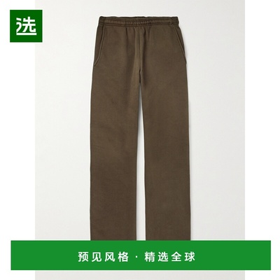 1h可退 香港直邮Entire Studios 男士 直筒酵素洗棉针织运动裤 ES