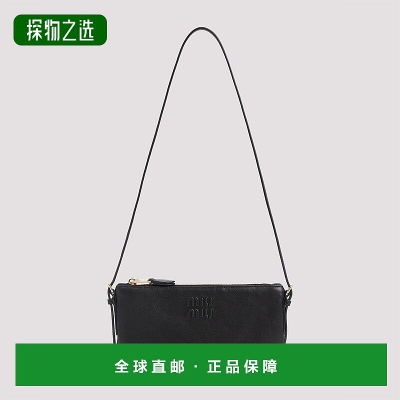 1h可退 香港直邮Miu Miu 缪缪 女士 纳帕皮革迷你手袋 5NI007AEFX