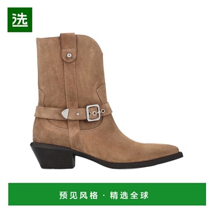 香港直邮Pinko SD0243P002 粗跟短筒靴