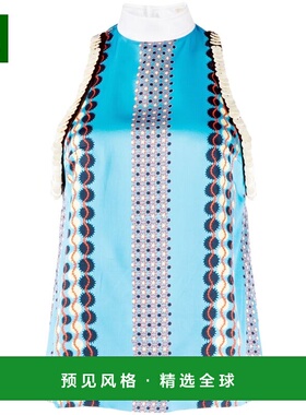 1h可退 香港直邮Wales Bonner 女士 上衣 WS23SH13VI035135BLUE