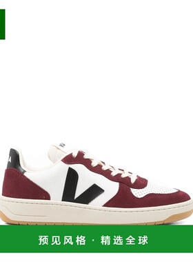 香港直邮VEJA 男士休闲鞋 VI0220864BBLACK AW2025 紫色 V-10 LEA