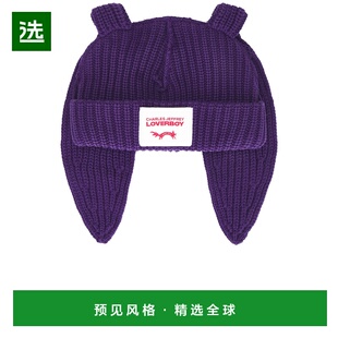 1h可退 香港直邮Charles Jeffrey Loverboy 男士 粗框兔小便帽 05