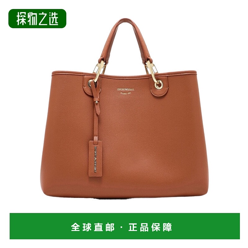 香港直邮Emporio Armani 双手柄斜挎包 EW000360AF12103M托特包