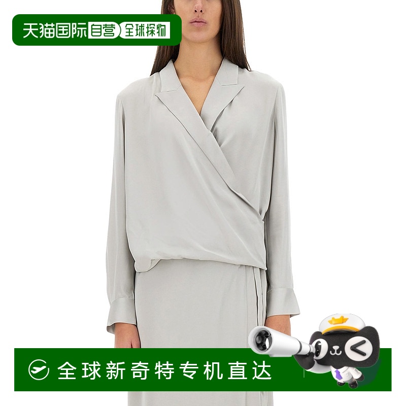 1小时内可退 欧洲直邮theory 女士 衬衫正品高档气质减龄舒适叠穿