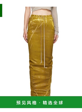 香港直邮Rick Owens Drkshdw Porterville 牛仔半身裙 DS02D2332H