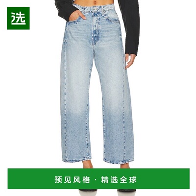 1h可退 香港直邮mother 女士 Half-pipe 及踝牛仔裤 109261085