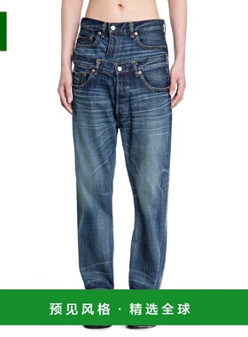 香港直邮JUNYA WATANABE 男士牛仔裤 WOP208S251 SS2025 蓝色