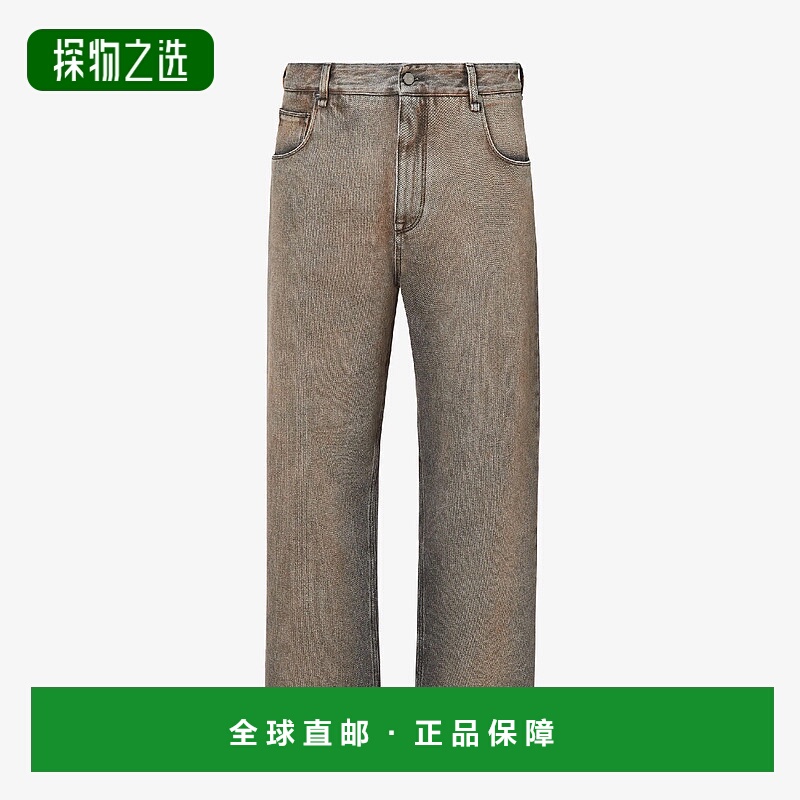 1h可退 欧洲直邮FENDI 芬迪 25秋冬 FLP285AT2IF0ZJ4 男士 牛仔裤