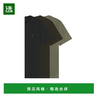 1h可退 香港直邮Allsaints 男士 Brace 水手领T恤(三件套) M031JB