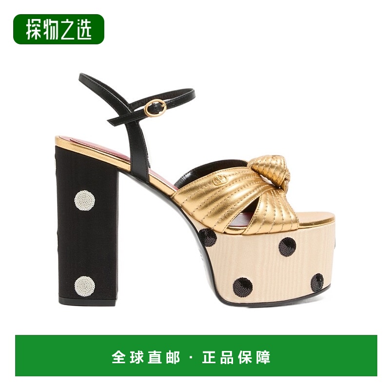 香港直邮Valentino 厚底粗跟凉鞋 WS0NS1QFA