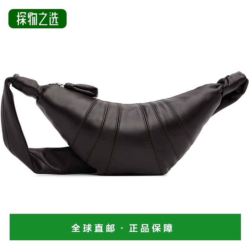 1h可退 香港直邮Lemaire 女士 棕色小号 Croissant 单肩包 BG0003