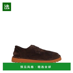 1h可退 香港直邮marsell 男士 绑带鞋 brown棕色 舒适时尚男鞋