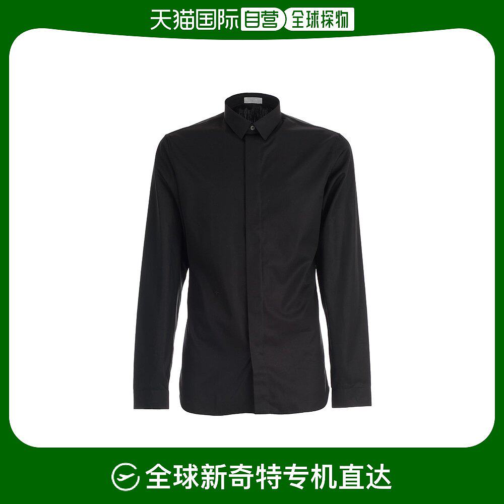 香港直邮dior homme 黑色蜜蜂刺绣衬衫 433c529b1581085男装
