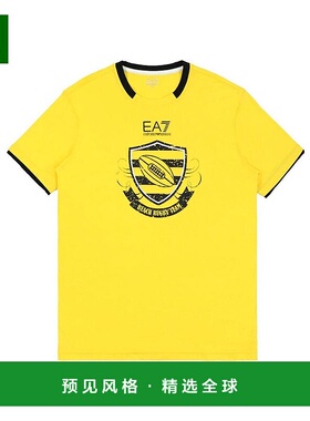 香港直邮EA7 Emporio Armani 徽标圆领短袖T恤 2738225P217阿玛尼