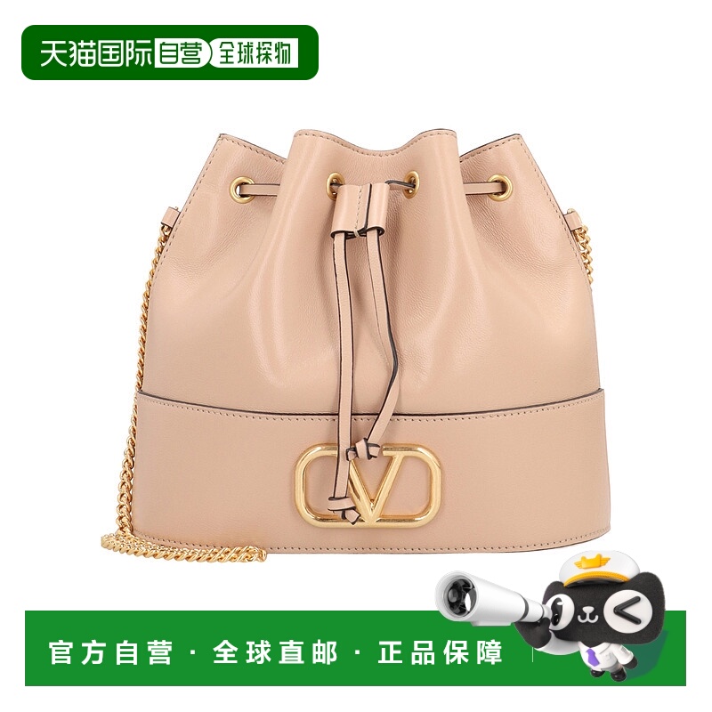 香港直邮Valentino 华伦天奴 迷你LOGO 抽绳水桶包 WP0T83HPF