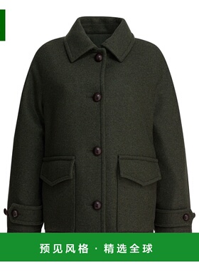 1h可退 香港直邮Circolo 1901 女士 口袋夹克 FD3796 green绿色
