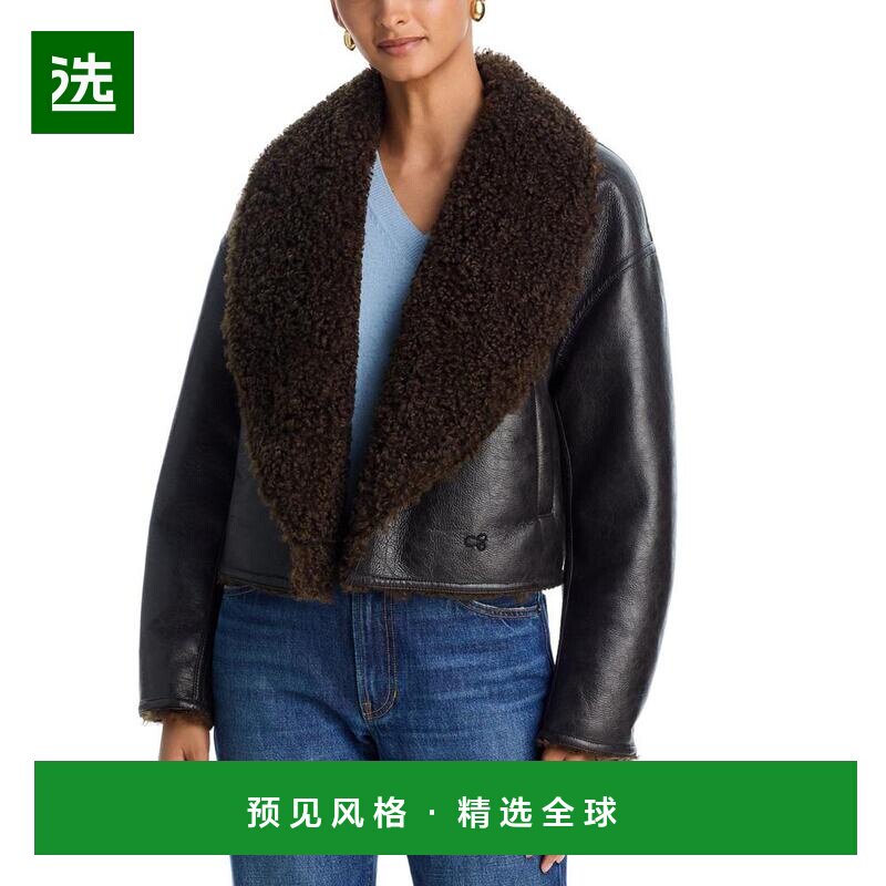 【美国直邮】a．l．c． 女士 大衣披肩皮草