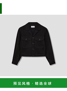 1h可退 香港直邮Lemaire 女士 HEAVY OW1142 LD1031 牛仔黑色机车