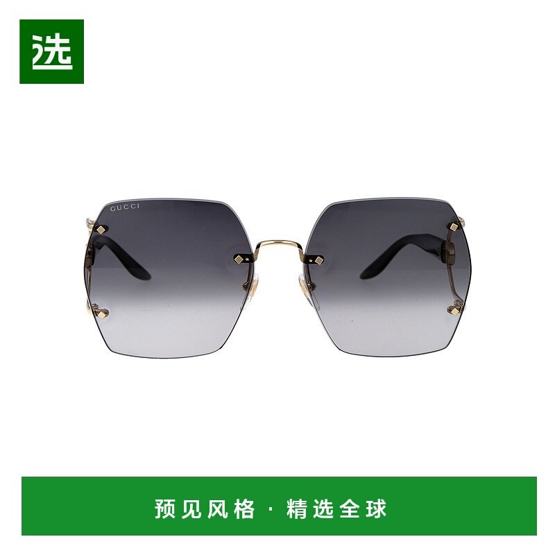 1h可退 gucci 女士 太阳镜正品品牌潮流个性时尚显脸小高级感眼镜