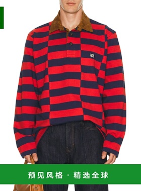 1h可退 香港直邮Wales Bonner 男士 City Polo衫 MA25JE22JE06