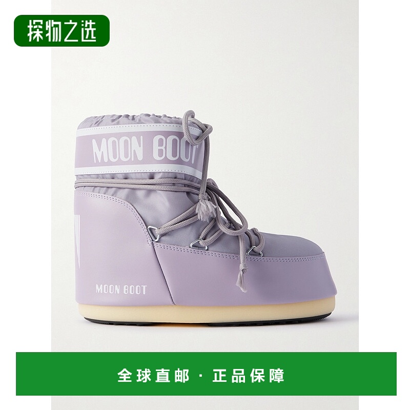香港直邮moon boot 月亮靴 女士 Icon shell 低帮雪地靴 80D14093