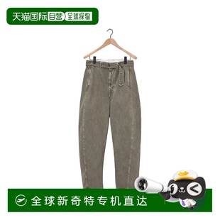 香港直邮Lemaire 系腰带扭纹牛仔裤 PA326LD1017经典
