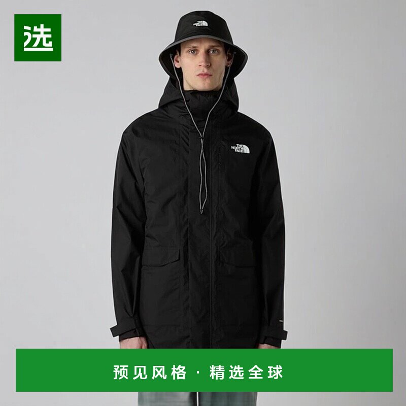 欧洲直邮北面男士可打包防水派克大衣TheNorthFace男装户外外套