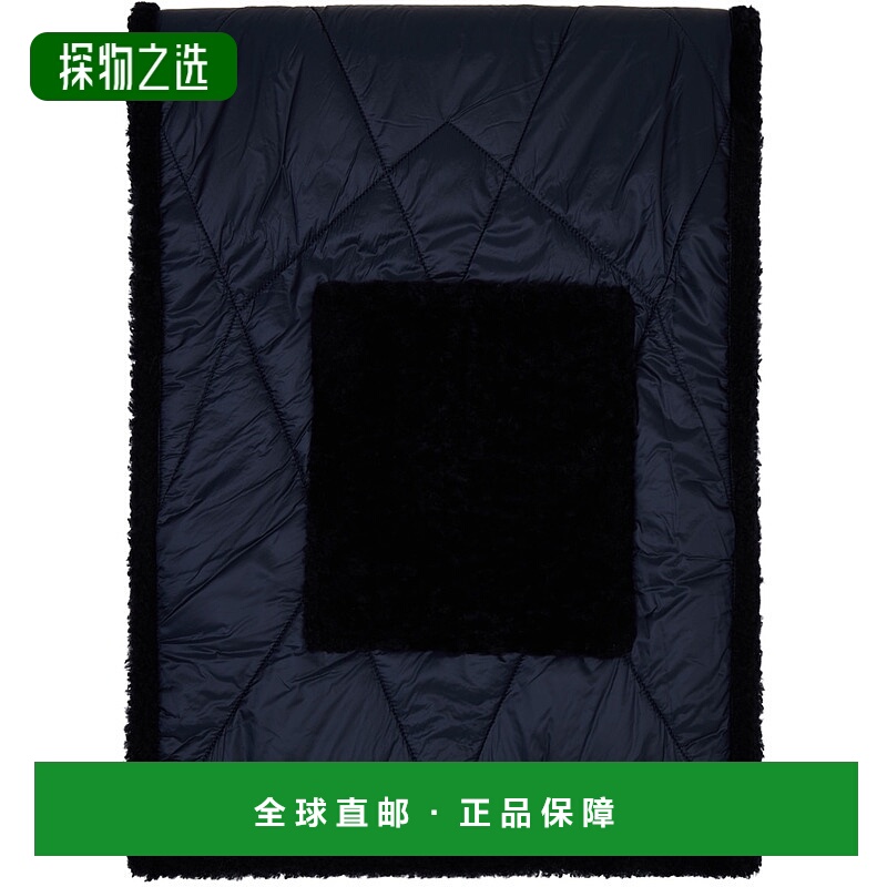 香港直邮armani 阿玛尼 男士 海军蓝 Neve 围巾 7450532F161