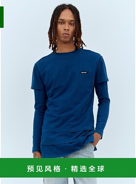 香港直邮Miu Miu 缪缪 男士 徽标贴饰 T 恤三件装 MJE1515AWF0008